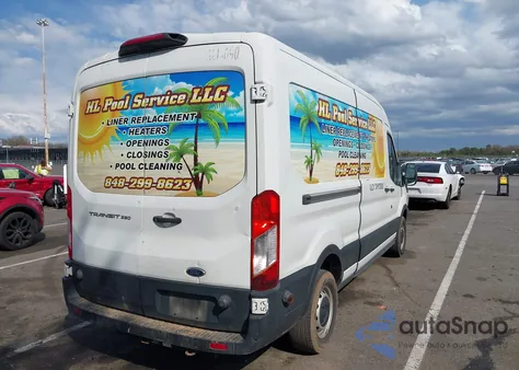 2019 Ford Transit-250 z USA, uszkodzony, nr VIN 1FTYR2CM0KKB07737